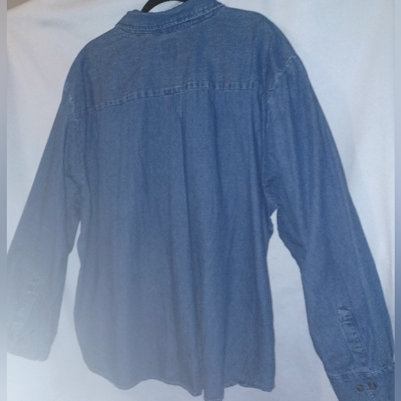 Open Trails Blue Jean Shirt - Picture 5 of 6